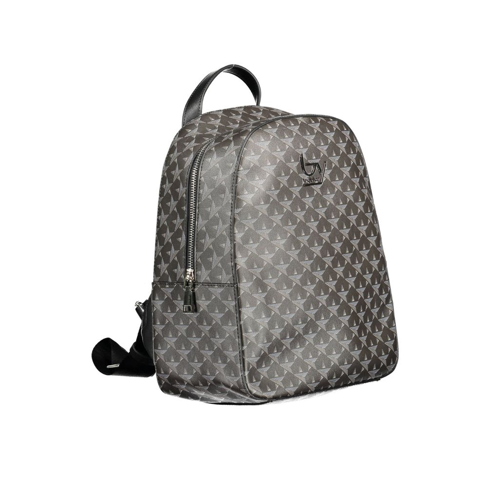 BYBLOS Schwarzer PVC-Rucksack