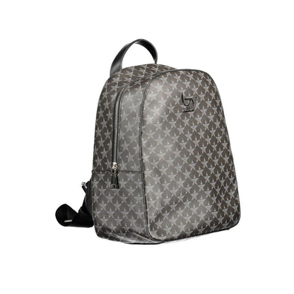 BYBLOS Schwarzer PVC-Rucksack