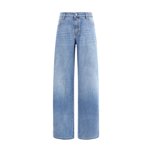Ermanno Scervino Jeans mit weitem Bein