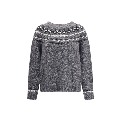 P.A.R.O.S.H. Gray Alpaca Vicugna Pacos Sweatshirt