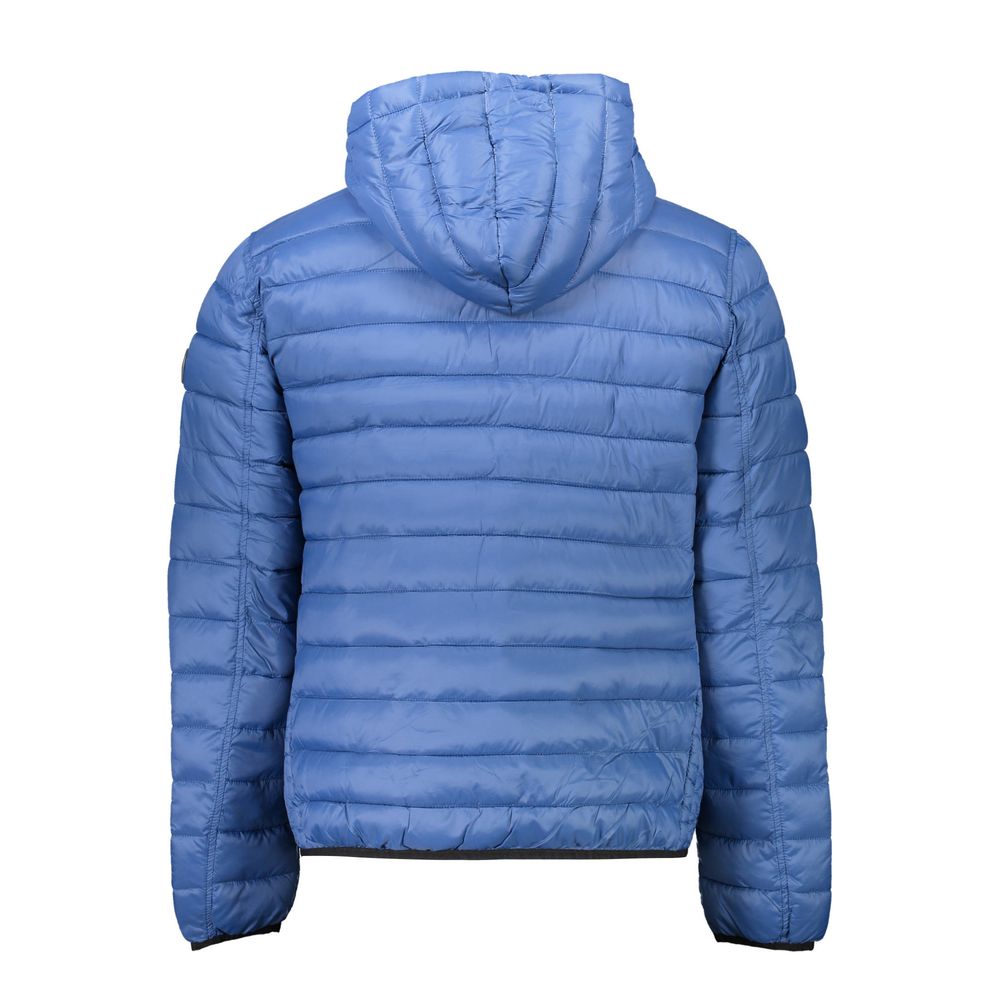 US POLO ASSN. Blaue Nylon-Herrenjacke