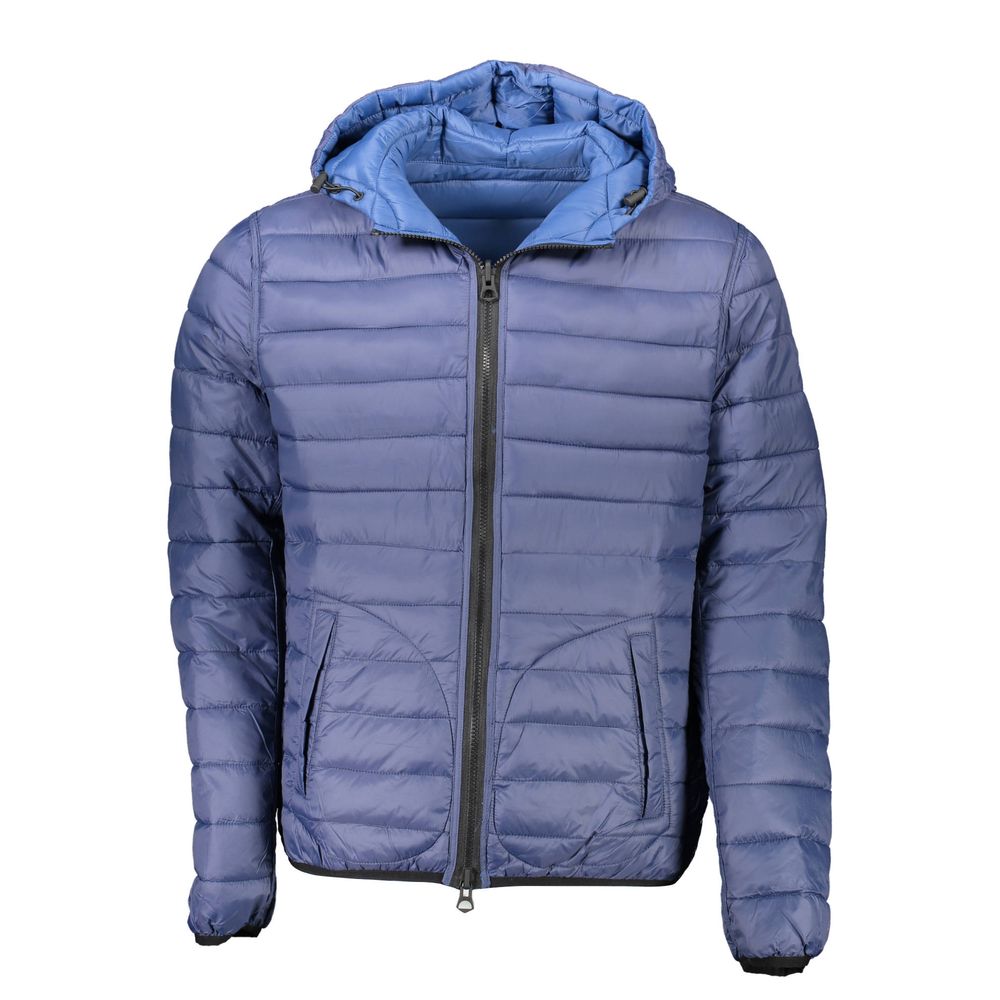 US POLO ASSN. Blaue Nylon-Herrenjacke