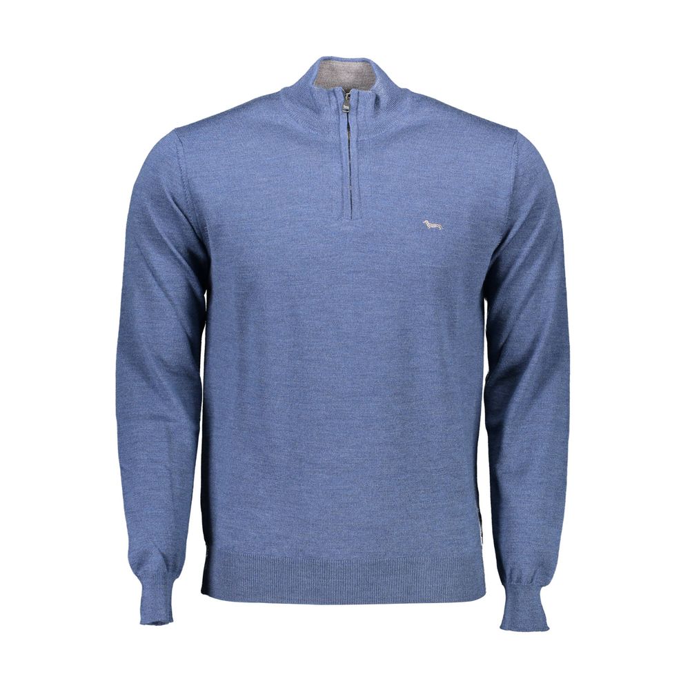 Blauer Wollpullover von Harmont &amp; Blaine