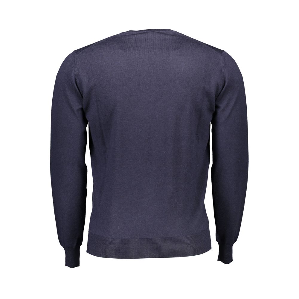 Blauer Wollpullover von Harmont &amp; Blaine