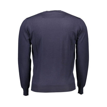 Blauer Wollpullover von Harmont &amp; Blaine