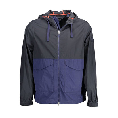 Gant Blaue Polyamid-Herrenjacke