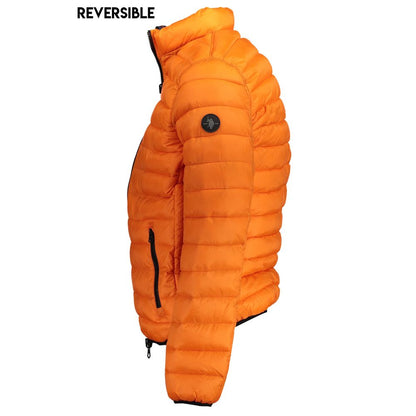 US POLO ASSN. Orange Nylon Jacken &amp; Mantel