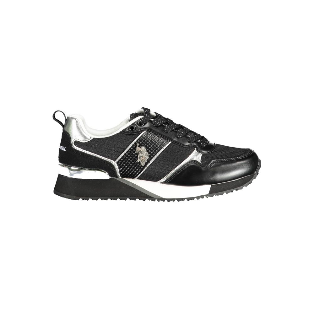 US POLO ASSN. Weißer Polyester-Sneaker