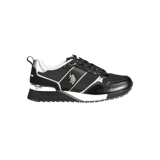 US POLO ASSN. Weißer Polyester-Sneaker