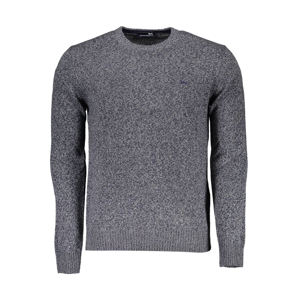 Blauer Wollpullover von Harmont &amp; Blaine