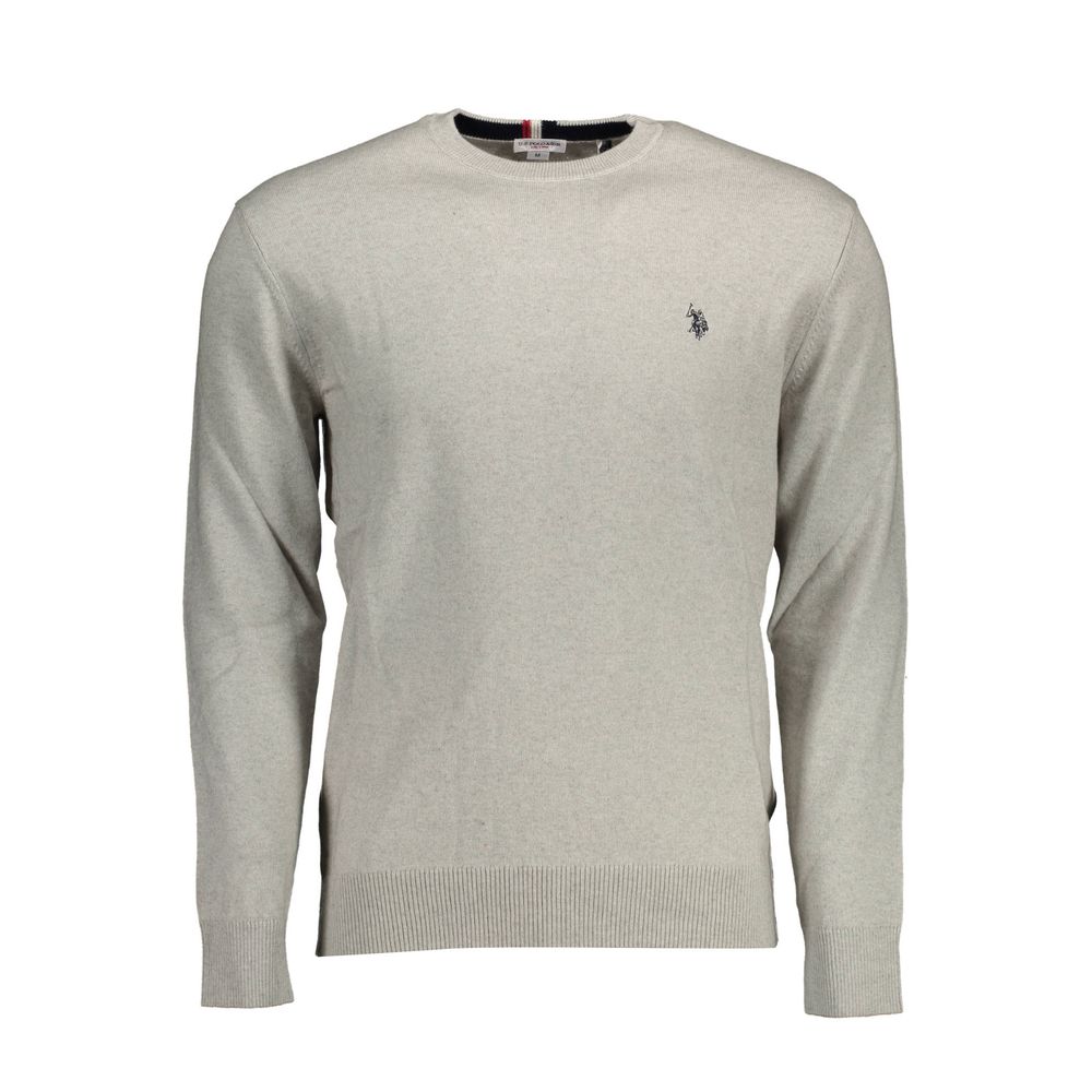 US POLO ASSN. Grauer Baumwollpullover