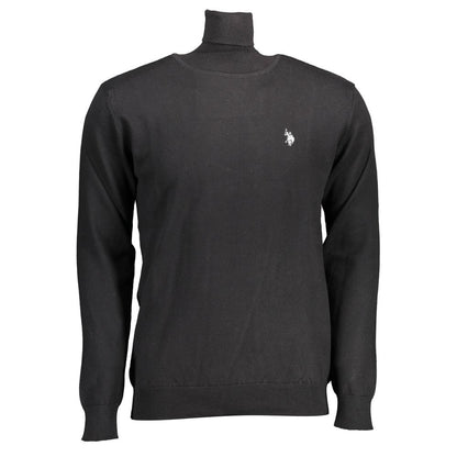 US POLO ASSN. Schwarzer Baumwollpullover