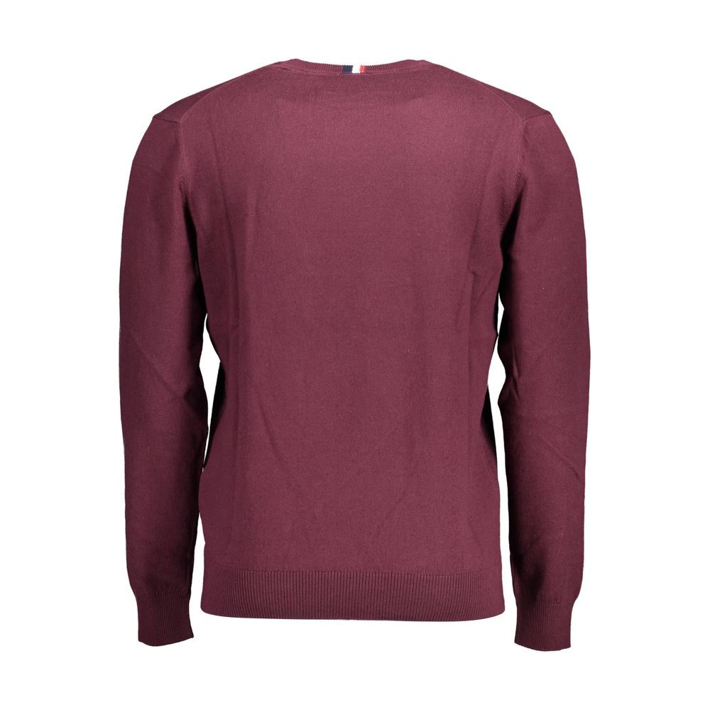 سترة قطنية أرجوانية من يو إس بولو أسن