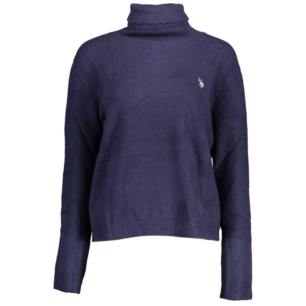 US POLO ASSN. Blauer Nylonpullover