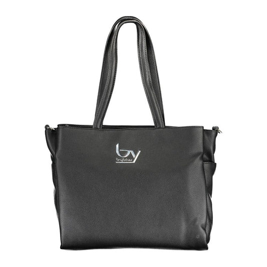 BYBLOS Schwarze Polyethylen-Handtasche