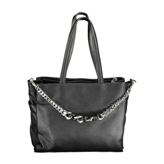 BYBLOS Schwarze Polyethylen-Handtasche