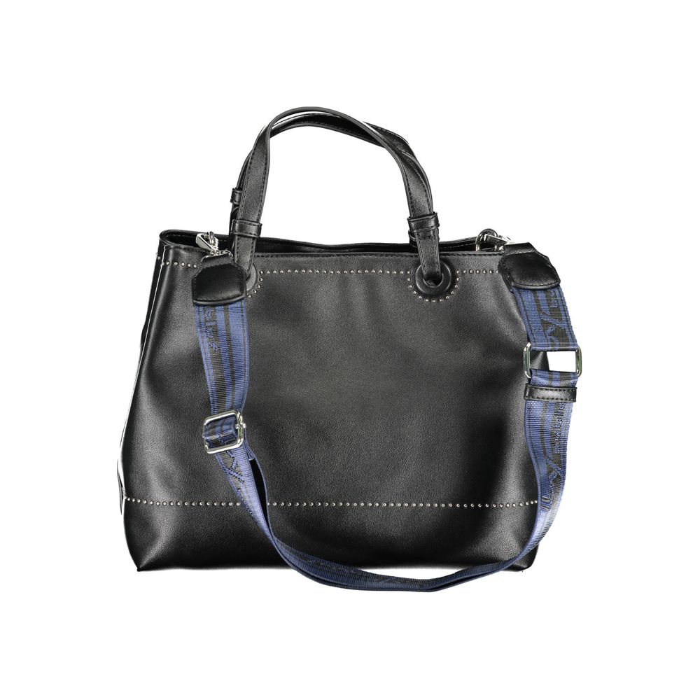 BYBLOS Schwarze Polyethylen-Handtasche
