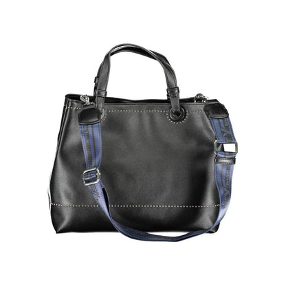 BYBLOS Schwarze Polyethylen-Handtasche
