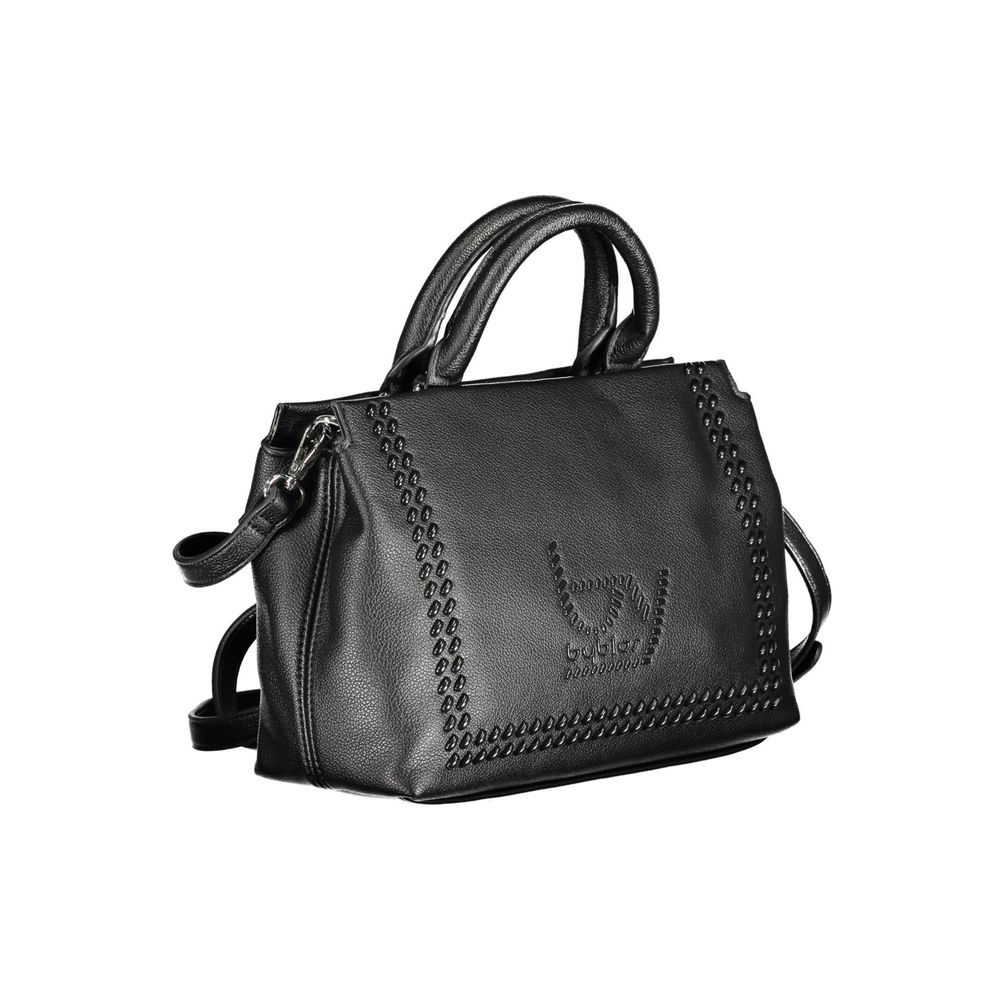 BYBLOS Schwarze Polyethylen-Handtasche