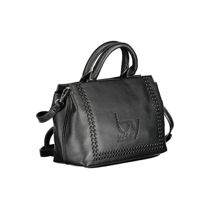 BYBLOS Schwarze Polyethylen-Handtasche