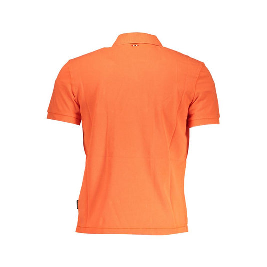 Napapijri Poloshirt aus roter Baumwolle
