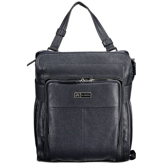 La Martina Blauer Polyethylen-Rucksack