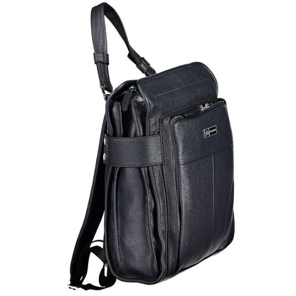 La Martina Blauer Polyethylen-Rucksack