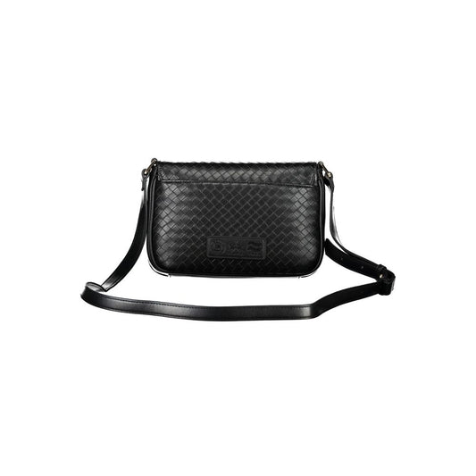 La Martina Schwarze Polyethylen-Handtasche