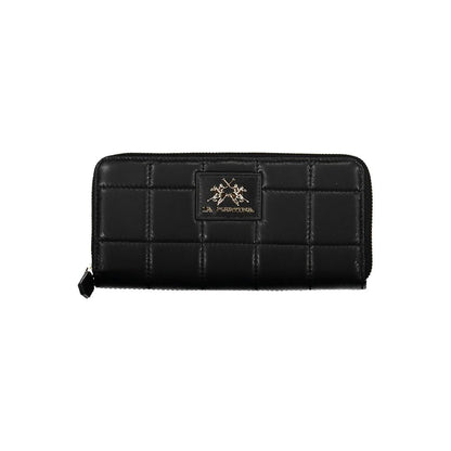 La Martina Schwarze Polyethylen-Handtasche
