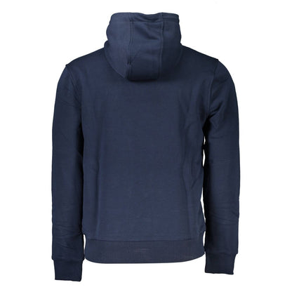Cavalli Class Herrenpullover aus blauer Baumwolle