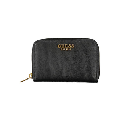 Guess Jeans – Schwarze Polyethylen-Geldbörse
