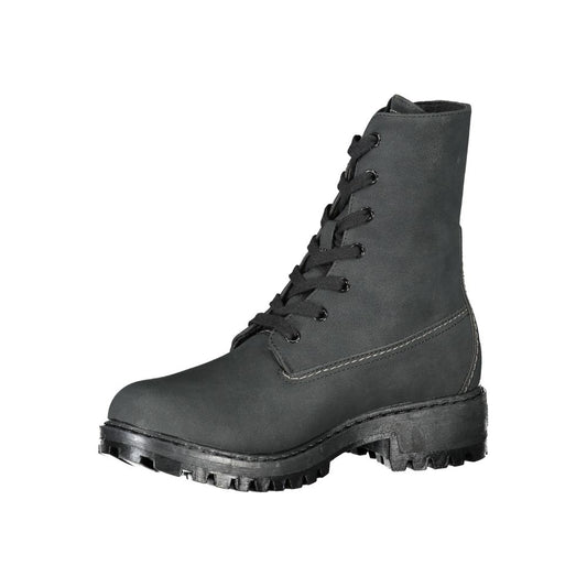 US POLO ASSN. Schwarzer Polyester-Damenstiefel
