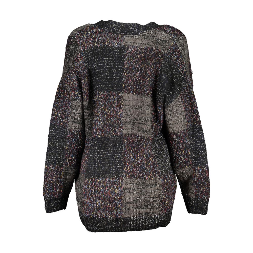 Desigual Schwarzer Polyesterpullover