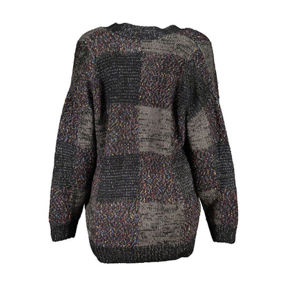 Desigual Schwarzer Polyesterpullover