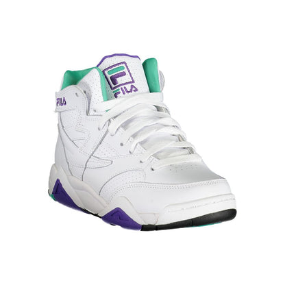 Fila – Weißer Polyester-Sneaker