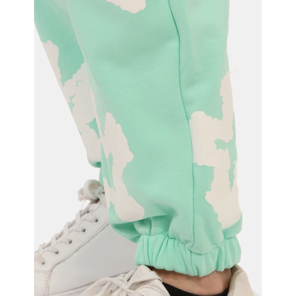 Comme Des Fuckdown Grüne Baumwoll-Jogginghose für Damen