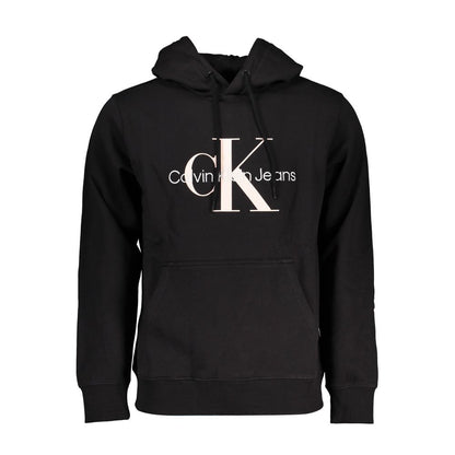 Calvin Klein Herrenpullover aus schwarzer Baumwolle