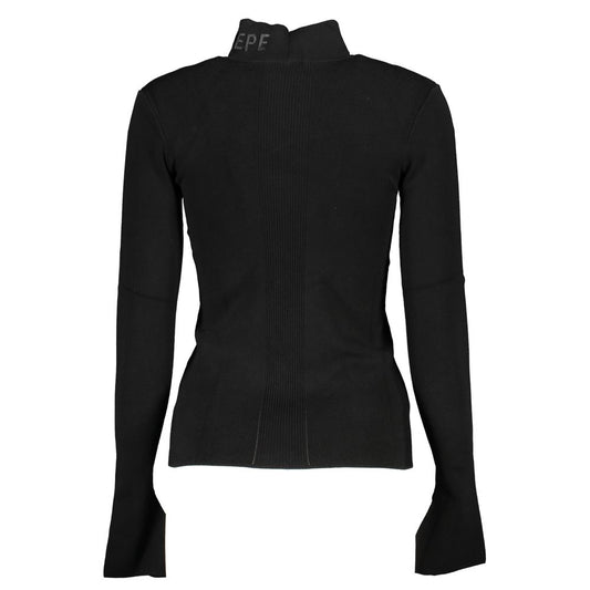 Patrizia Pepe Black Cotton Sweater