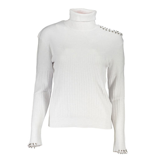Patrizia Pepe Gray Cotton Sweater