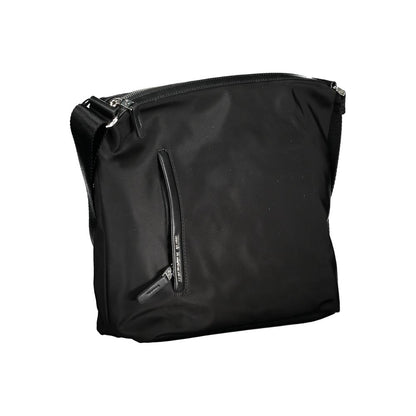 Mandarina Duck – Schwarze Nylon-Handtasche