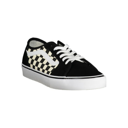 Vans – Schwarze Polyester-Sneaker