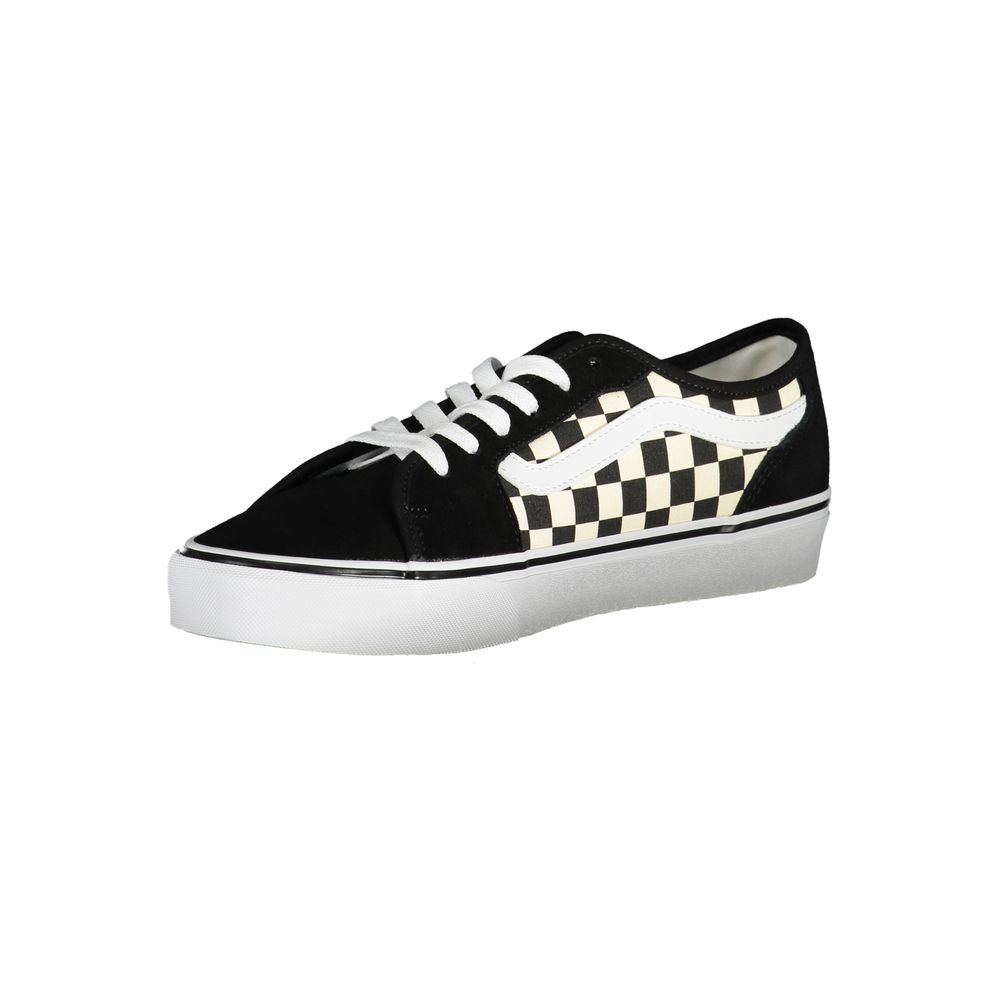 Vans – Schwarze Polyester-Sneaker