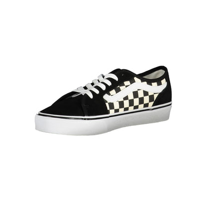 Vans – Schwarze Polyester-Sneaker