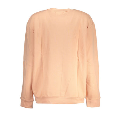 Cavalli Class Rosa Baumwollpullover für Damen