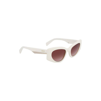 Liu Jo – Weiße Acetat-Sonnenbrille für Damen