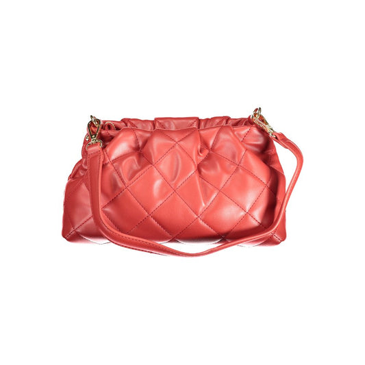 Mario Valentino Rote Polyethylen-Handtasche