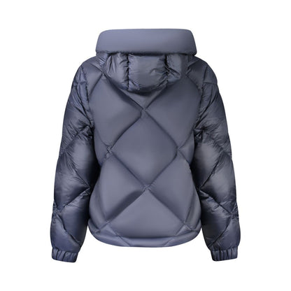 K-WAY Blaue Polyesterjacken &amp; Mäntel