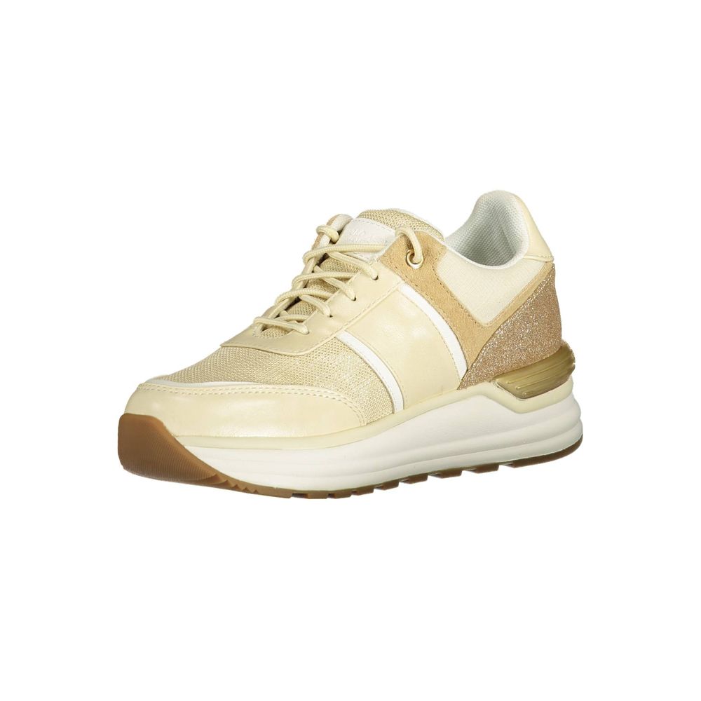 US POLO ASSN. Beige Polyester Sneaker
