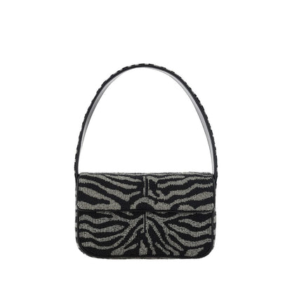 Staud – Tommy – Schultertasche mit Perlenbesatz