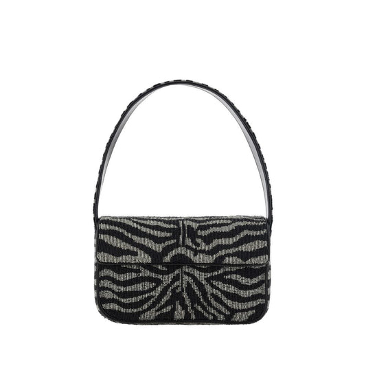 Staud – Tommy – Schultertasche mit Perlenbesatz